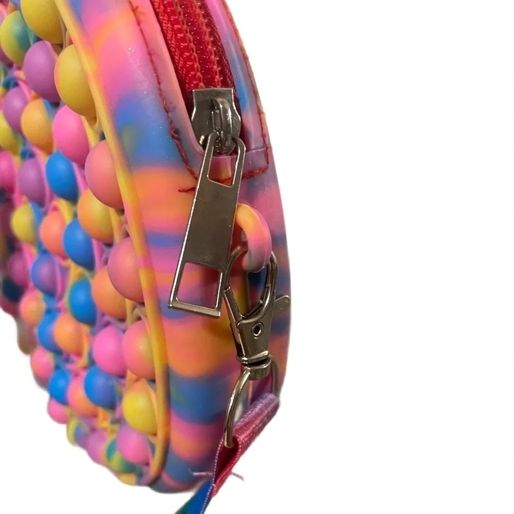 Fidget purse colorful crossbody bag